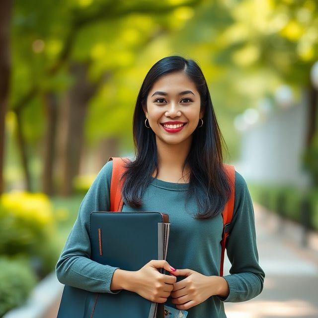 Portrait of Priya, law student